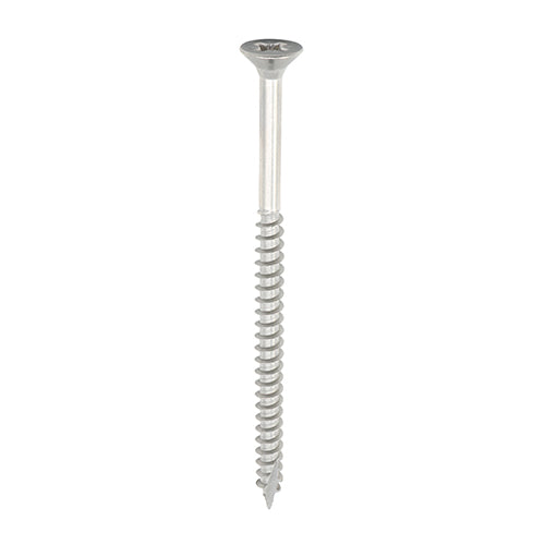 Timco 5.0 x 80 (10 x 3") Countersunk Pozi,  Woodscrew Stainless Steel A2 (304), 50080CLASS
