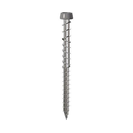 4.8 x 53mm Deck-Tite Composite Screw, T20 A2 Stainless Steel, Light Grey