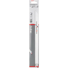 Bosch S1222VF 300mm Sabre Saw Blade flexible for wood 5-250mm and metal 3-10mm (Pack of 5) P/No. 2 608 656 022