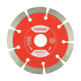 Timco 4" 1/2 (115 x 22.2mm) General Purpose Sintered Diamond Disc
