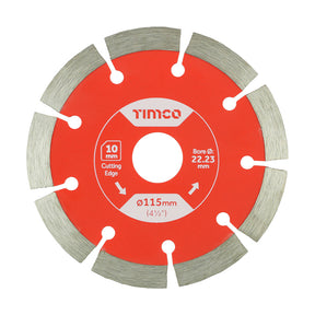Timco 4" 1/2 (115 x 22.2mm) General Purpose Sintered Diamond Disc
