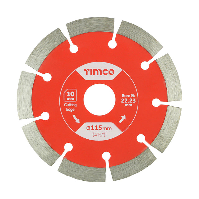 Timco 4" 1/2 (115 x 22.2mm) General Purpose Sintered Diamond Disc