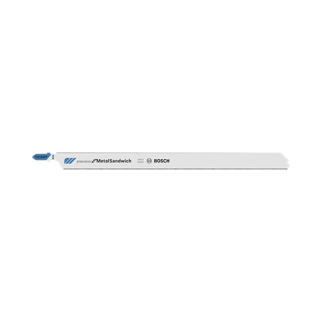 Bosch T 1018 AFP 250mm Precision for Metal-Sandwich Jigsaw Blade (Pack of 3) P/No. 2 608 636 793