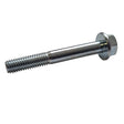 M8 x 60 (25mm thread) Hexagon Head Flange Plain Set Screws High Tensile Grade 8.8 Bright Zinc Plated, DIN 6921