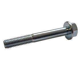 M8 x 60 (25mm thread) Hexagon Head Flange Plain Set Screws High Tensile Grade 8.8 Bright Zinc Plated, DIN 6921