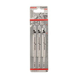 Bosch T345XF 132mm Bosch Proggressor Jigsaw Blade pack of 3 p/no 2 608 634 993