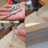 M3 x 25 Countersunk Pozi No.1 Taptite alternative screws, Steel Bright Zinc Plated DIN 7500 NE-Z