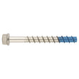 M8 x 105 Hex Flange Bimetal Concrete Anchor, Stainless Steel A4, TXE08105