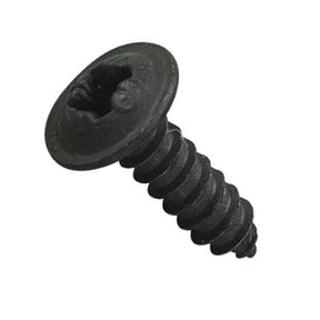 No.8 x 1" (4.2x25mm) Black Flange Pozi No.2 Self Tapping Screws Type AB DIN 4174