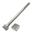 280mm SDS-Max Bush Hammer Tool 25 PT TCT 40mm Sqaure Pad