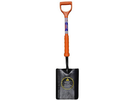 Faithfull Fibreglass Insulated Taper Mouth Shovel