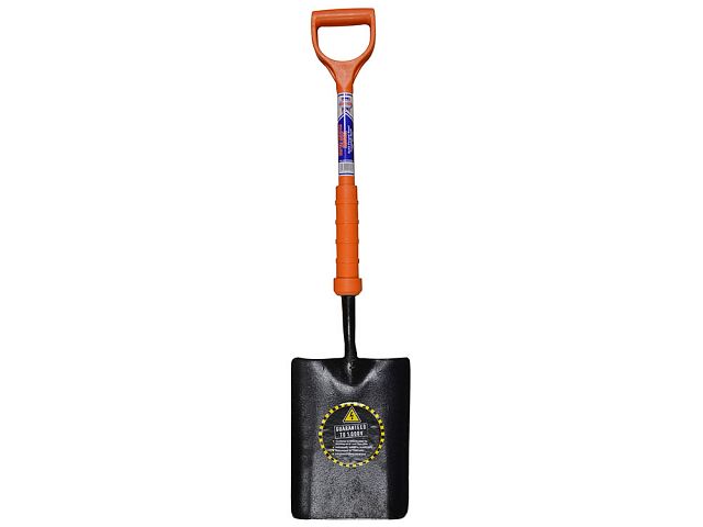 Faithfull Fibreglass Insulated Taper Mouth Shovel
