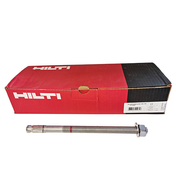M16 x 260mm 160/140 Hilti HST3-R Through Bolt Wedge Anchor Stainless Steel A4 (316) 2105880