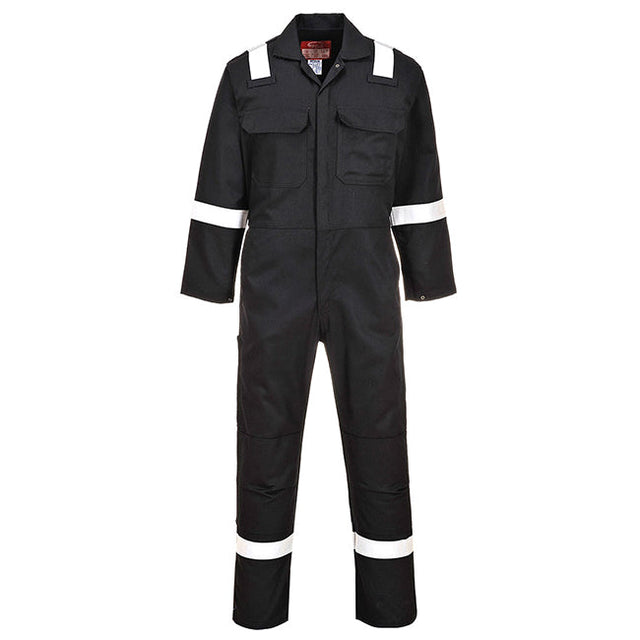 XXXL Black Portwest Flame Resistant Coverall BIZ5BKRXXXL