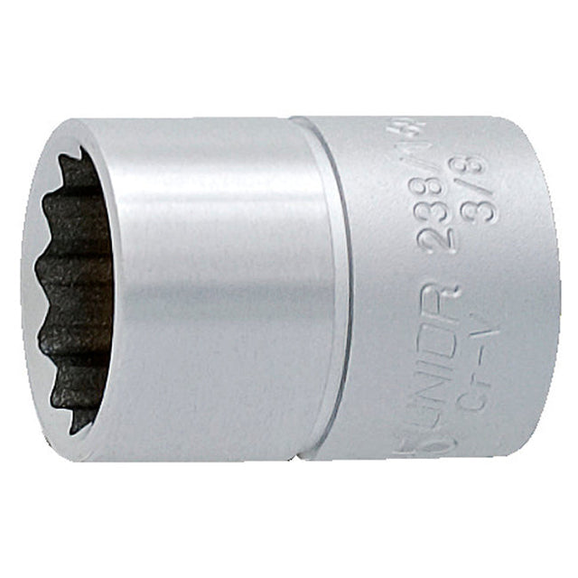 Unior 10mm 3/8" Square Drive 12 Point Socket