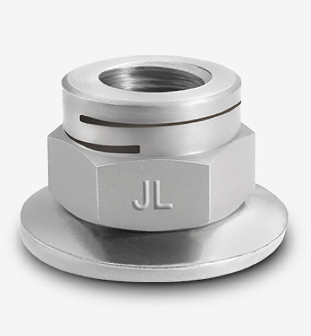 M16 ERM Self Lock Nut / Free Spinning Washer, Stainless Steel A4-80