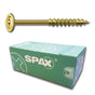10.0 x 400mm T30 Spax Extra Long Washer Head Wood Screw, Zinc & Yellow