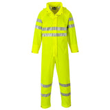 Portwest Sealtex Ultra Hi-viz Waterproof Rain Coverall, Yellow, Medium