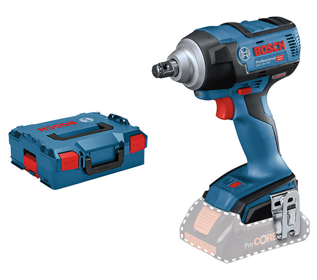 Bosch GDS 18V-300 Impact Wrench Bare In L-Boxx