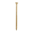 4.0 x 70 Timco Countersunk TX20 Clamp Fix C2 Woodscrews Yellow 40070C2C