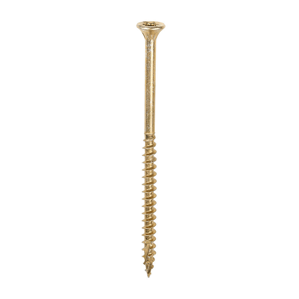 4.0 x 70 Timco Countersunk TX20 Clamp Fix C2 Woodscrews Yellow 40070C2C