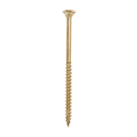 4.0 x 70 Timco Countersunk TX20 Clamp Fix C2 Woodscrews Yellow 40070C2C