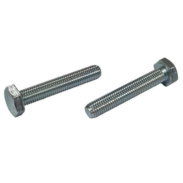 3/4" 10 x 2" UNF Hexagon Set Screw, Grade S, SAE Grade 5 (8.8) Zinc Plated