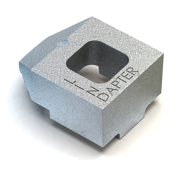 Lindapter Girder Clamp Type B M20 Medium Tail 10mm, Bright Zinc Plated BM200M