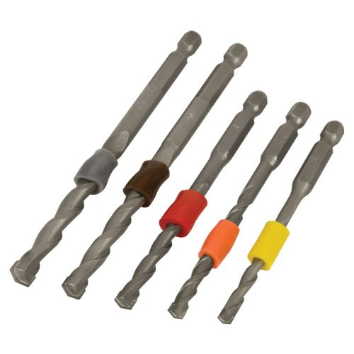 Trend Snappy Masonry Drill 5 Piece Depth Band