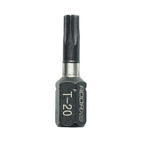T20 x 25mm Addax X6 Impact Screwdriver Bit (Pack of 10) 20TX25X6