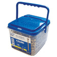 Screw-Tite 4.0 x 60mm Countersunk Pozi PZ2, All Purpose Screw, Net Coat Yellow. (Tub of 700) TFST04060T