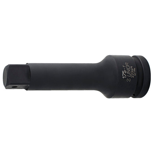 Unior 175mm 1" Drive Impact Extention Bar Black