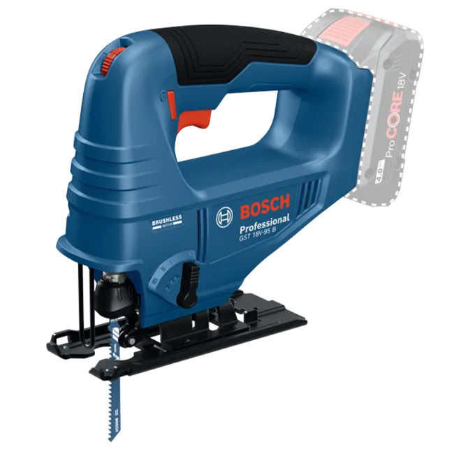 Bosch GST 18V-95B Cordless Jigsaw without battery or charger in L-Boxx *Refurbished*