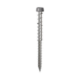 4.8 x 63mm Deck-Tite Composite Screw, T20 A2 Stainless Steel, Light Grey