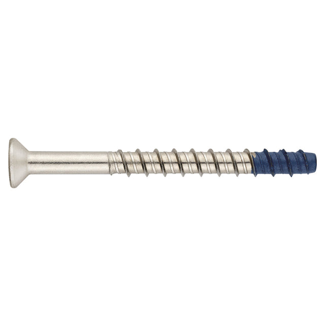 M10 x 70 Countersunk T50 Torx Bimetal Concrete Anchor, Stainless Steel A4, TXA10070