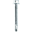 6.3 x 38mm Hexagon Tek 3, 1.2 - 4.00mm Light Gauge, Bi-Metal A2 BMHH6.3-38-3