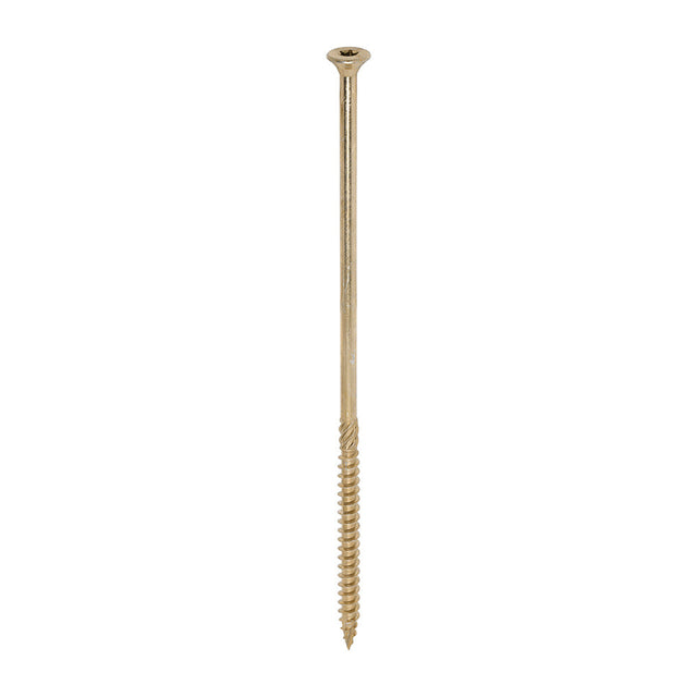 8.0 x 225 Timco Countersunk TX40 Clamp Fix C2 Woodscrews Yellow 80225C2C