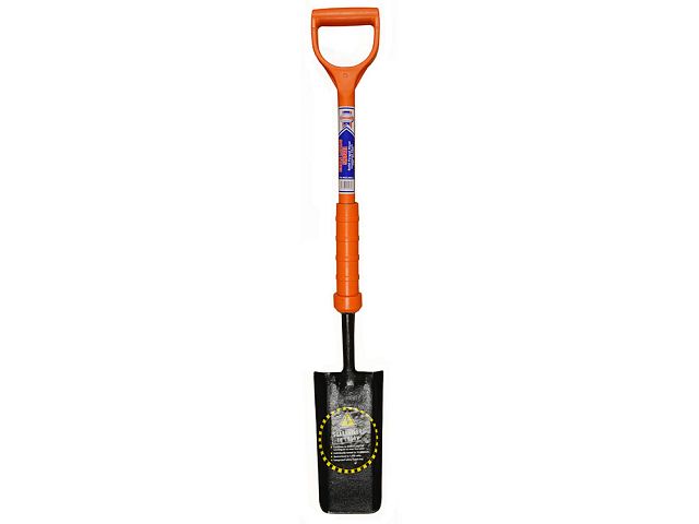 Faithfull Fibreglass Insulated Cable Laying Shovel