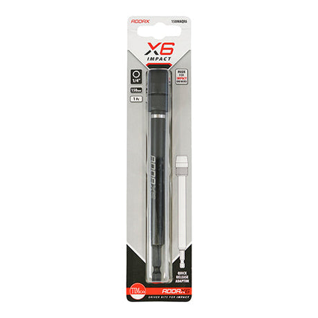 150mm Addax X6 Hex Quick Release Chuck / Bit Holder 150MAQX6
