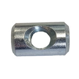 M8 x 20mm Cross Dowel, 12mm Hole (Barrel Nut) Bright zinc plated
