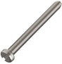 M6 x 25 Machine Screw, Cheese Slot Head Stainless Steel A2 (304) DIN 84