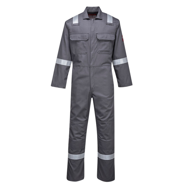 XXL Grey Portwest Bizweld Iona Flame Resistant Coverall BIZ5GRRXXL