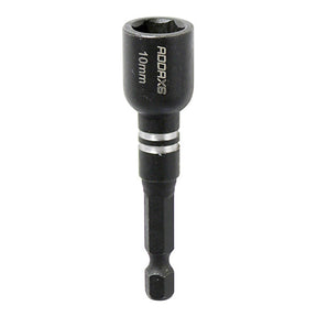 10 x 65mm Addax X6 Magnetic Impact Hex Drive Adaptor 10SDX6