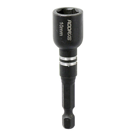 10 x 65mm Addax X6 Magnetic Impact Hex Drive Adaptor 10SDX6