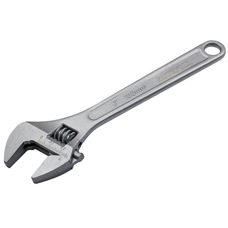 8" (200mm) Faithfull Chrome Adjustable Wrench FAIAS200MC