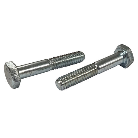 7/8" x 4" UNC Hexagon Bolt, Grade S, SAE Grade 5 (8.8) Zinc Plated