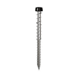 4.8 x 63mm Deck-Tite Composite Screw, T20 A2 Stainless Steel, Black