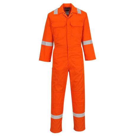 Large Orange Portwest Bizweld Iona Flame Resistant Coverall BIZ5ORRL