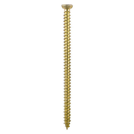 7.5 x 150mm Timco Multi-Fix Concrete Screw, Zinc and Yellow, 00150TCON