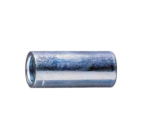 M12 x 35 x 15mm Round Studding Connectors, Bright Zinc Plated